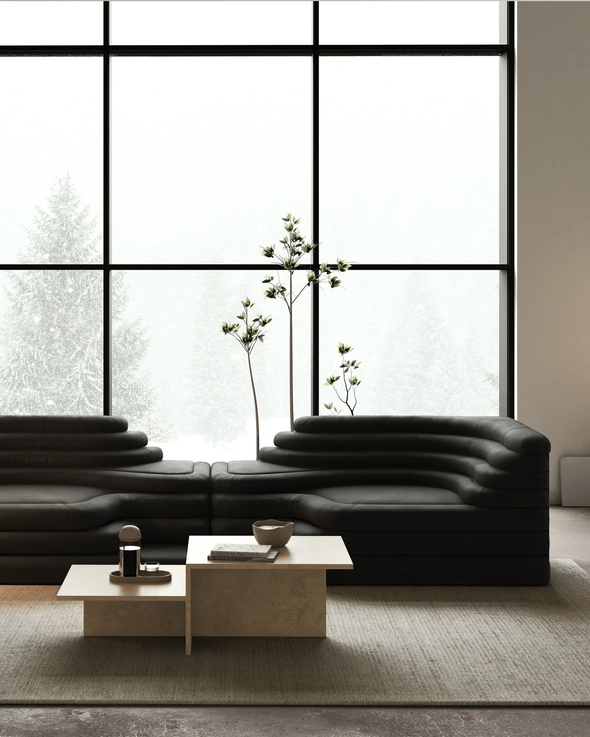 Terrace 73™ right-arm sofa | tiered upholstery - sectionals 73 | sectional module | madorne