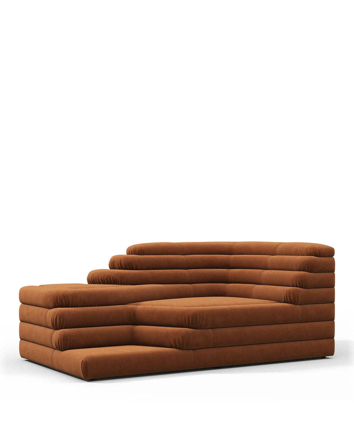 Terrace 73™ right-arm sofa | tiered upholstery - sectionals 73 | sectional module | madorne