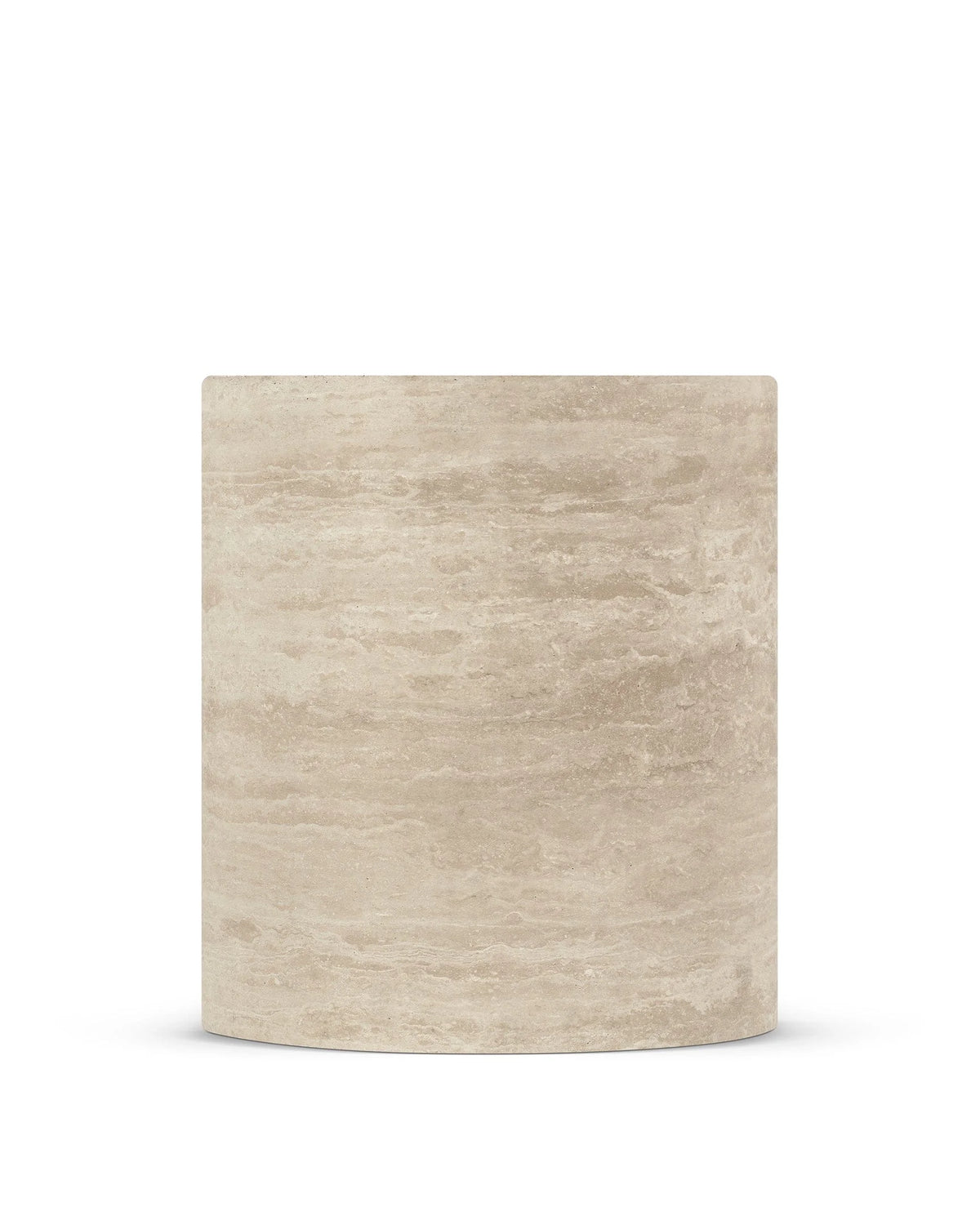 Torena™ side table | travertine - tables torena | modern | madorne