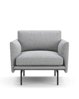 Torika 16™ lounge chair | wool or leather - light gray / chairs outline chair-inspired | madorne