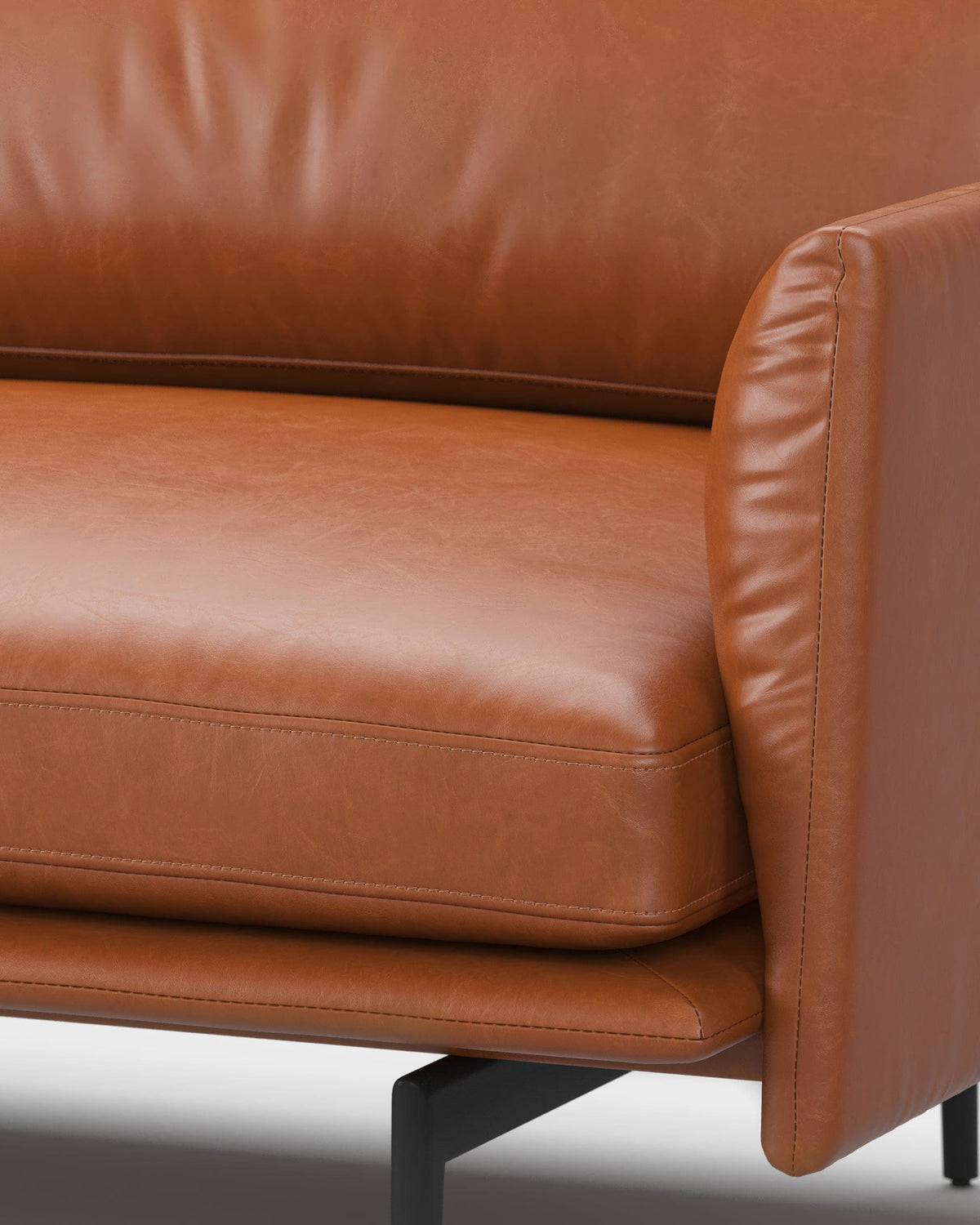 Torika 16™ three-seater sofa | wool or leather - 3 seaters 16 inspired by outline | madorne