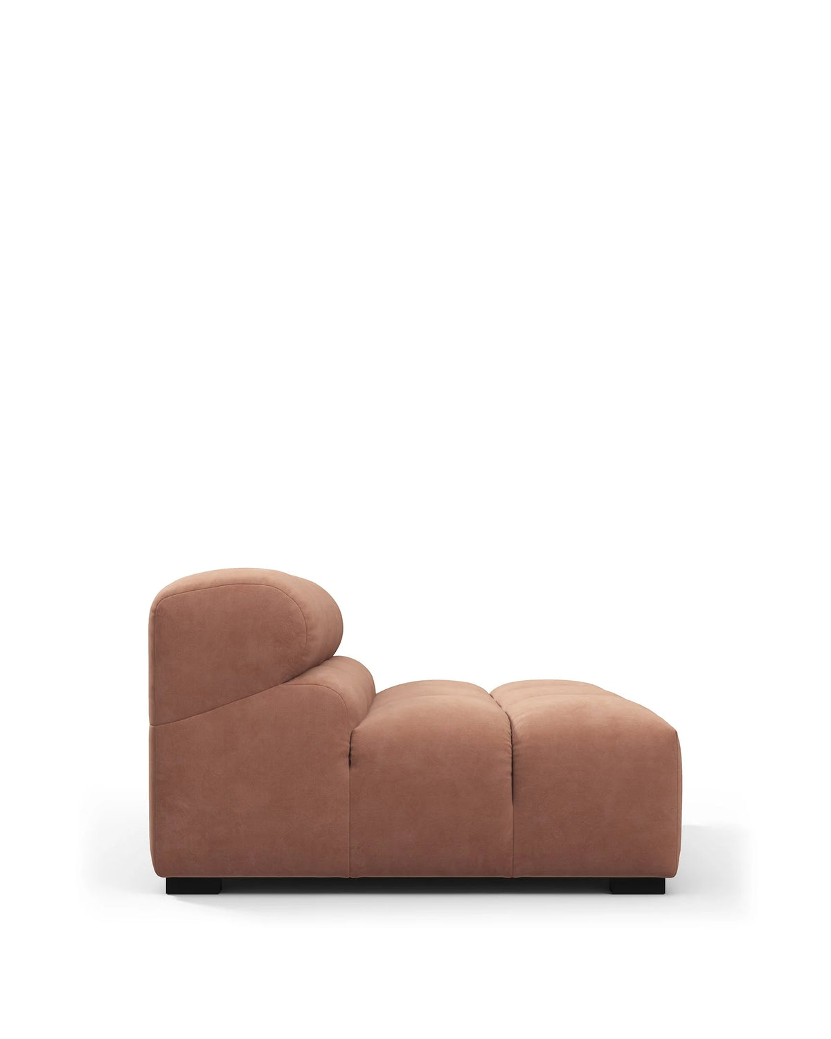 Tuft 05™ armless module | channel tufting - modules 05 | designer modular sofa element | madorne