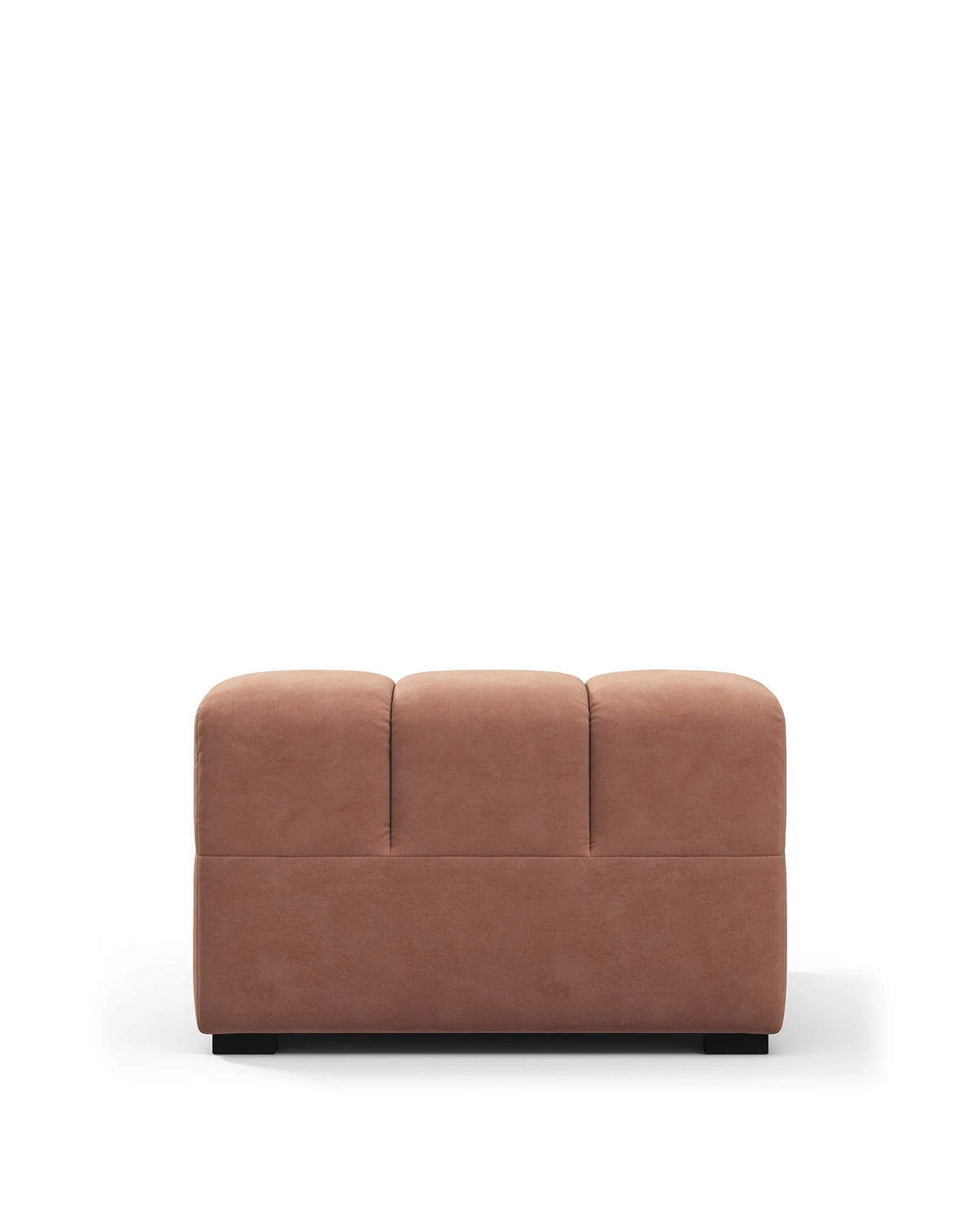 Tuft 05™ armless module | channel tufting - modules 05 | designer modular sofa element | madorne
