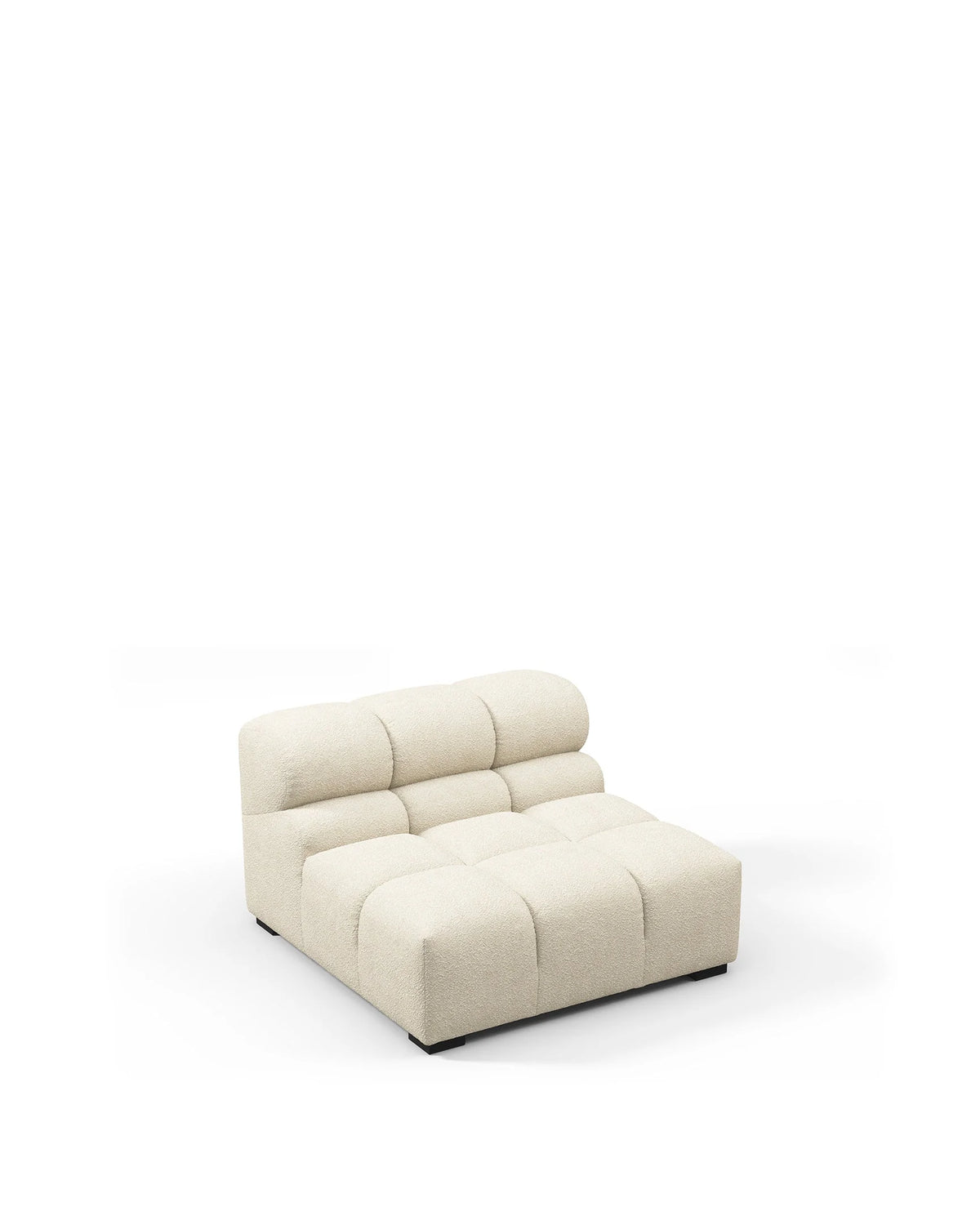 Tuft 05™ armless module | channel tufting - modules 05 | designer modular sofa element | madorne