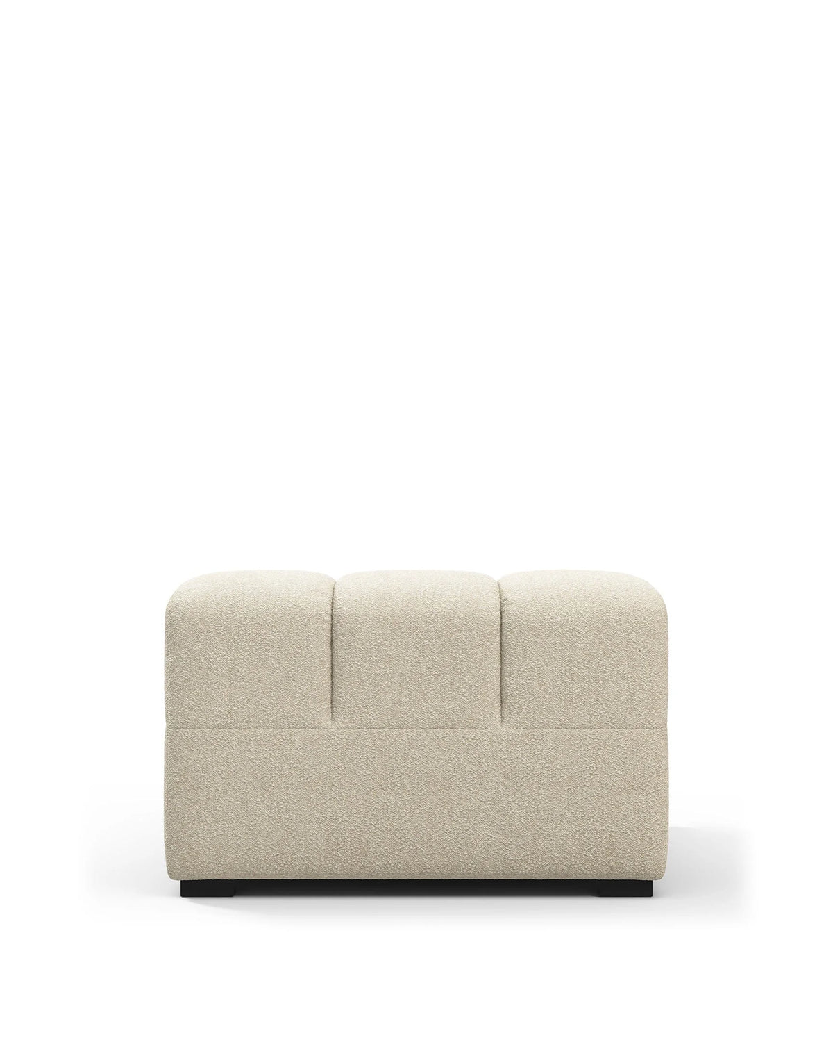 Tuft 05™ armless module | channel tufting - modules 05 | designer modular sofa element | madorne