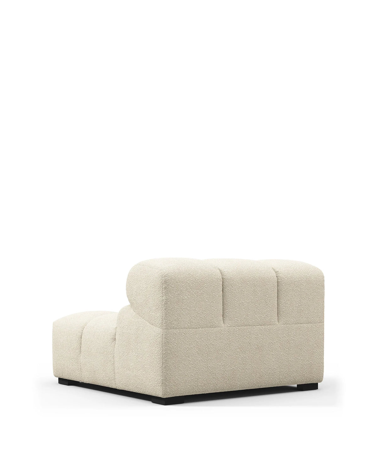 Tuft 05™ armless module | channel tufting - modules 05 | designer modular sofa element | madorne