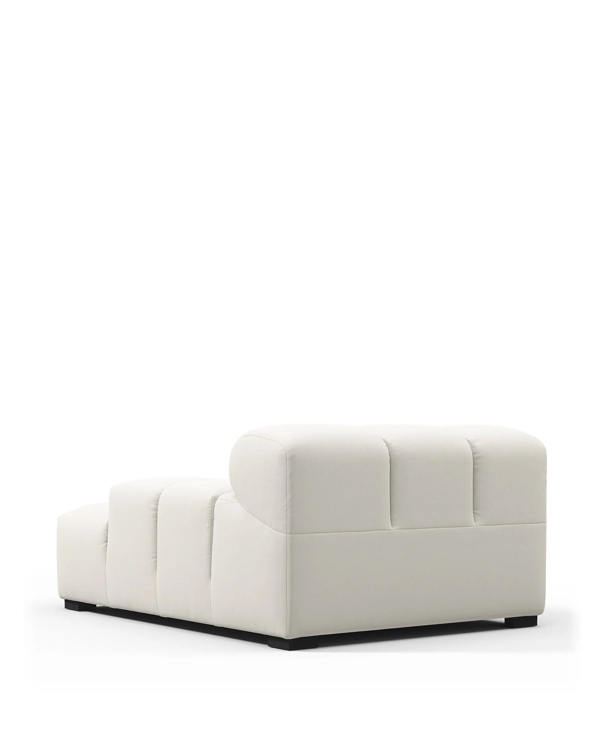 Tuft 05™ module deep right arm | oatmeal brushed weave - modules 05 | modular sofa element | madorne