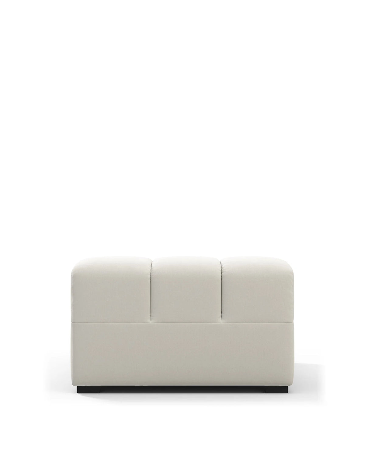 Tuft 05™ module deep right arm | oatmeal brushed weave - modules 05 | modular sofa element | madorne