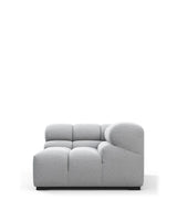 Tuft 05™ module right corner | danish cashmere wool - light gray / modules 05 | modular sofa element | madorne