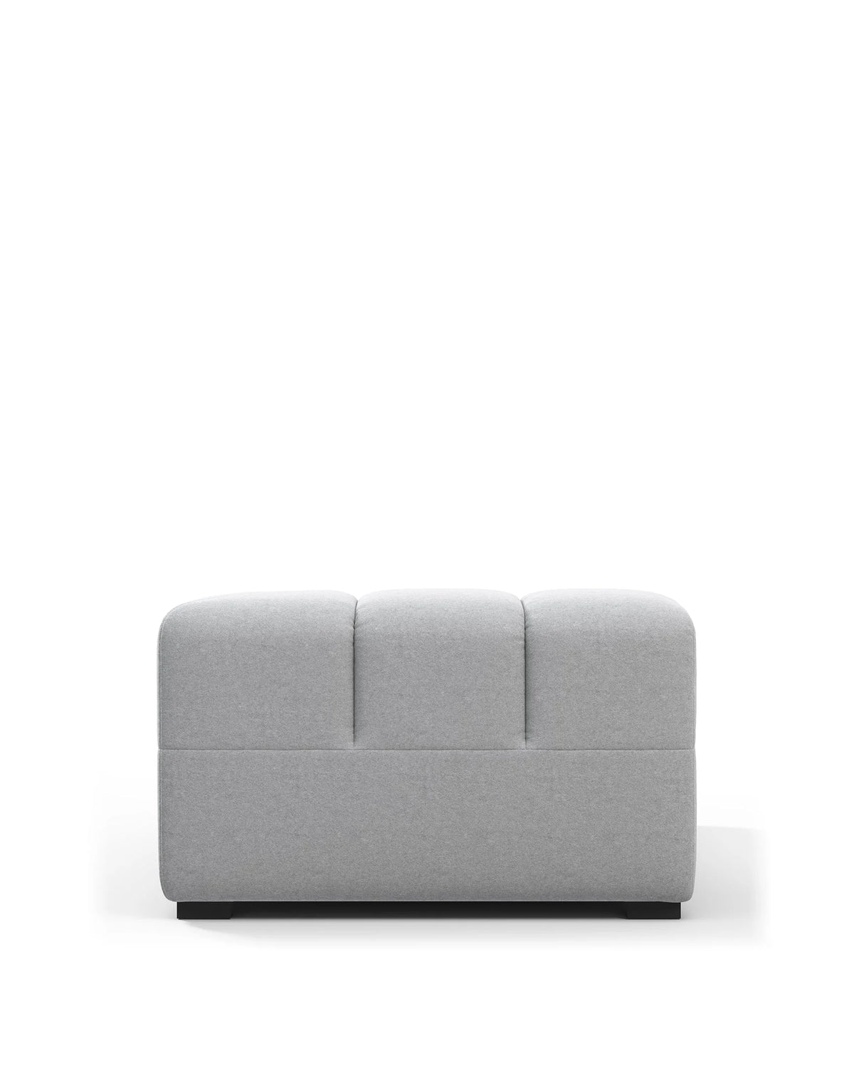Tuft 05™ module right corner | danish cashmere wool - light gray / modules 05 | modular sofa element | madorne