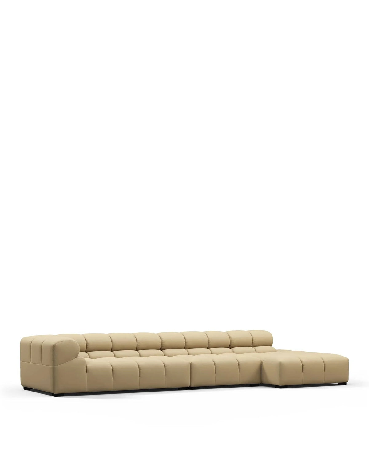 Tuft 05 outdoor™ large right-chaise sectional | latte weave - sectionals outdoor | designer sectio...