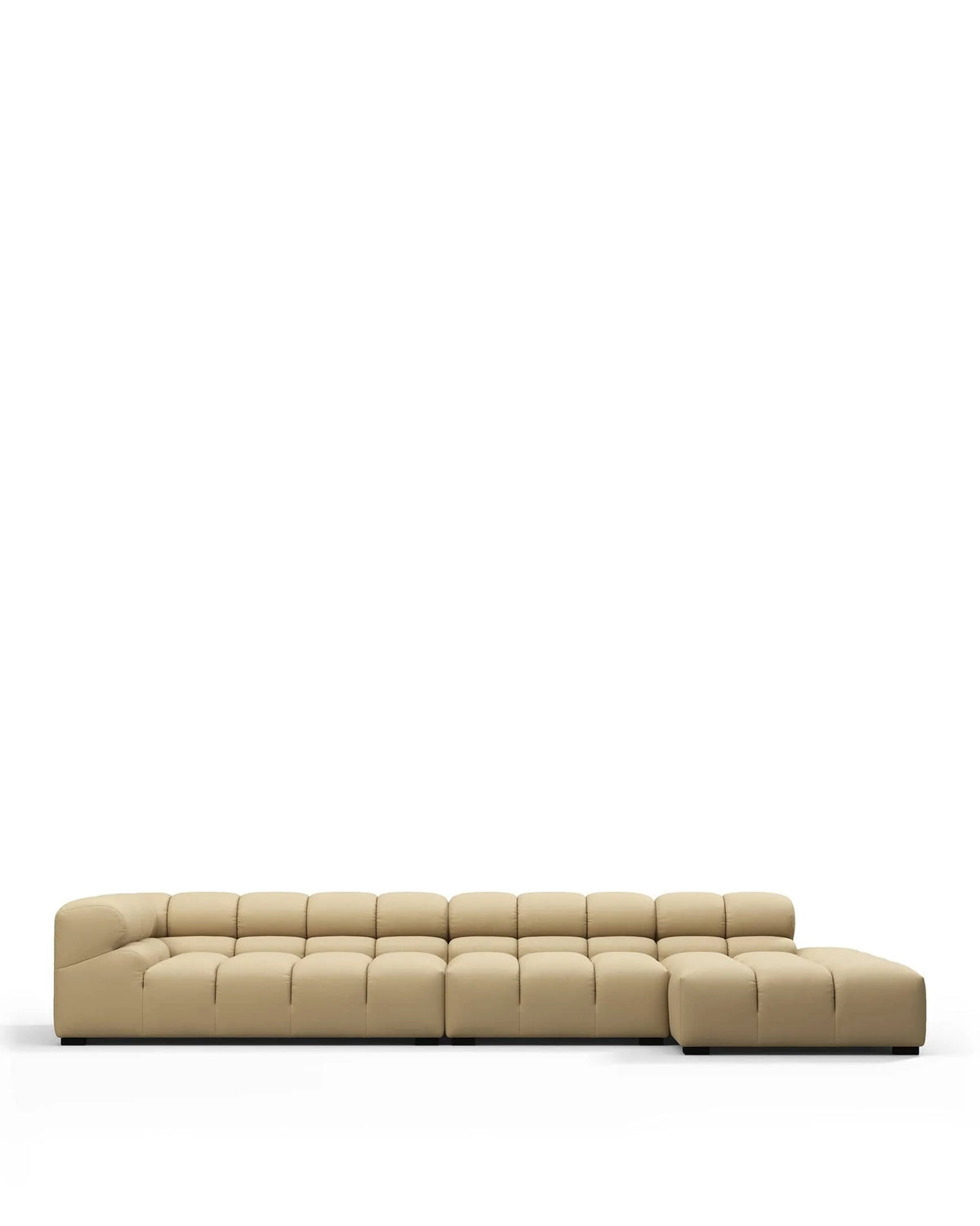 Tuft 05 outdoor™ large right-chaise sectional | latte weave - sectionals outdoor | designer sectio...
