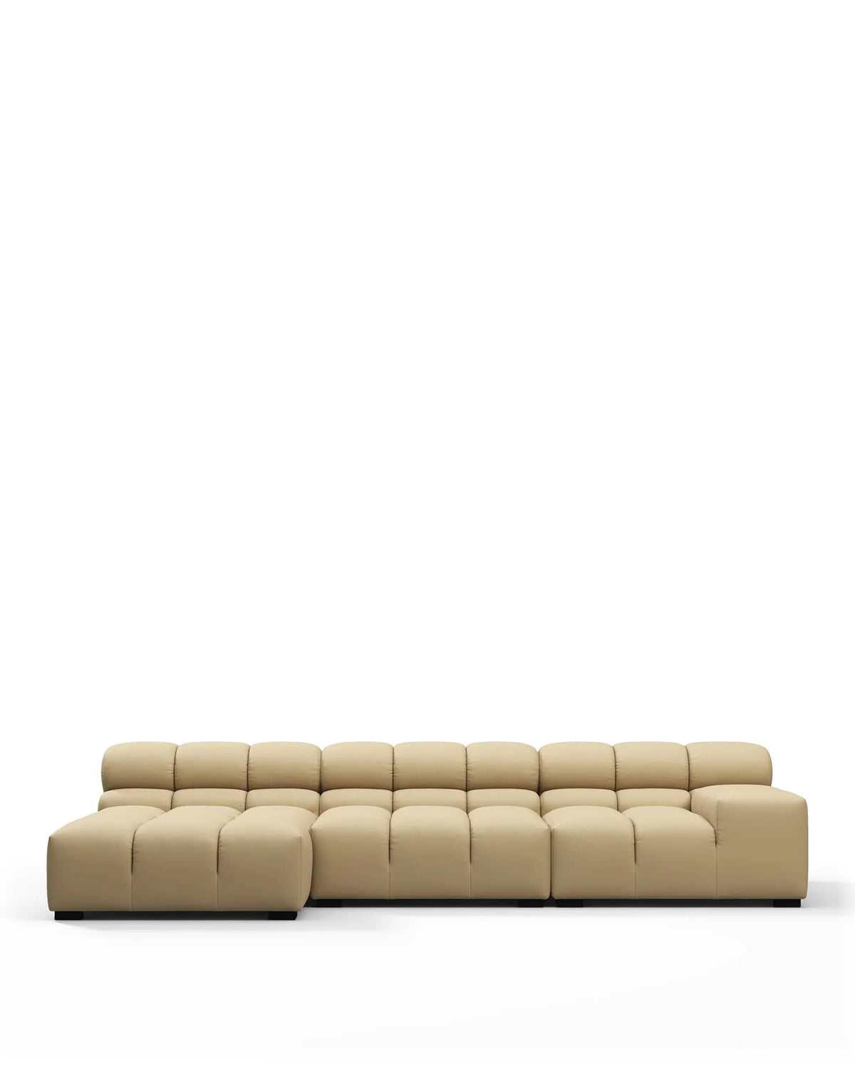 Tuft 05 outdoor™ small left-chaise sectional | latte weave - sectionals outdoor | designer section...