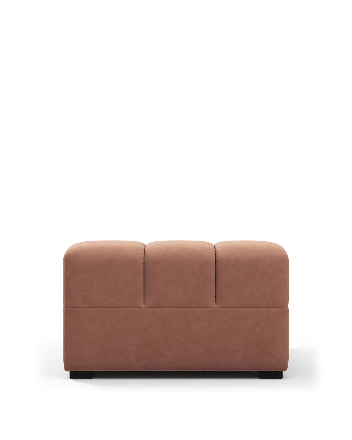 Tuft 05™ right-arm module | channel tufting - modules 05 | modular sofa element | madorne