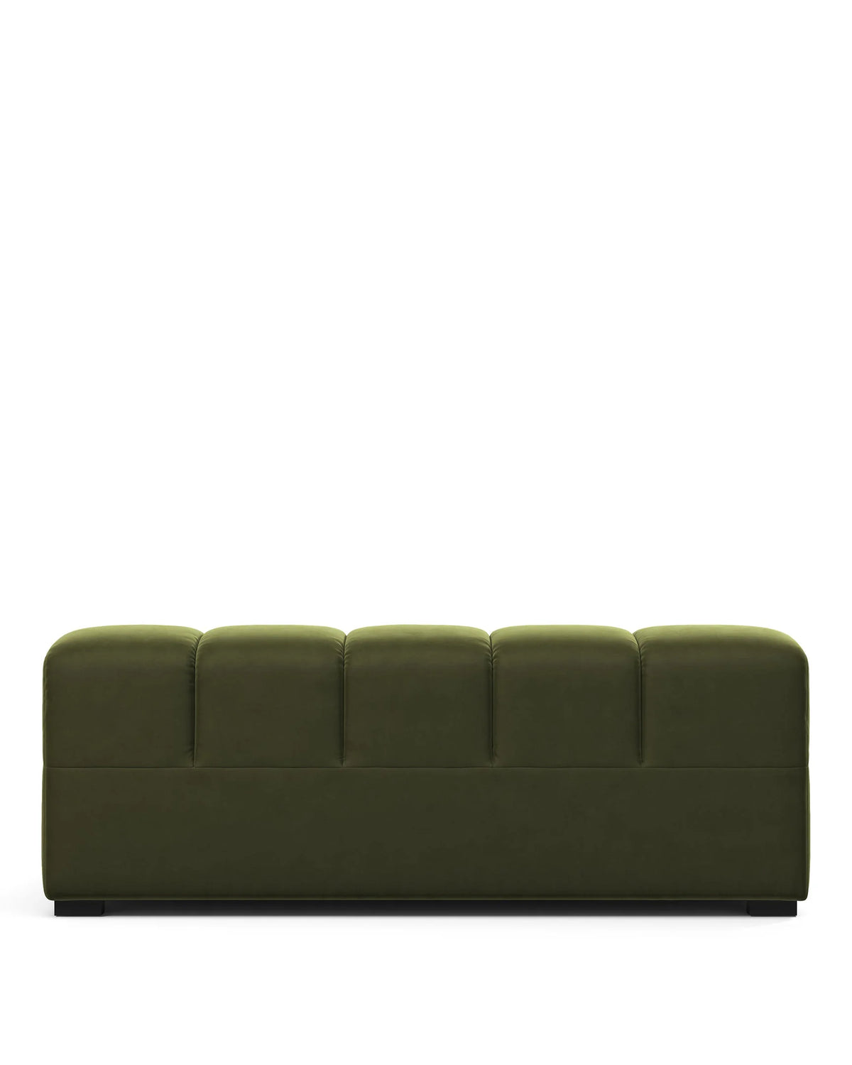 Tuft 05™ xl left-arm module | channel tufting - modules 05 | modular sofa element | madorne
