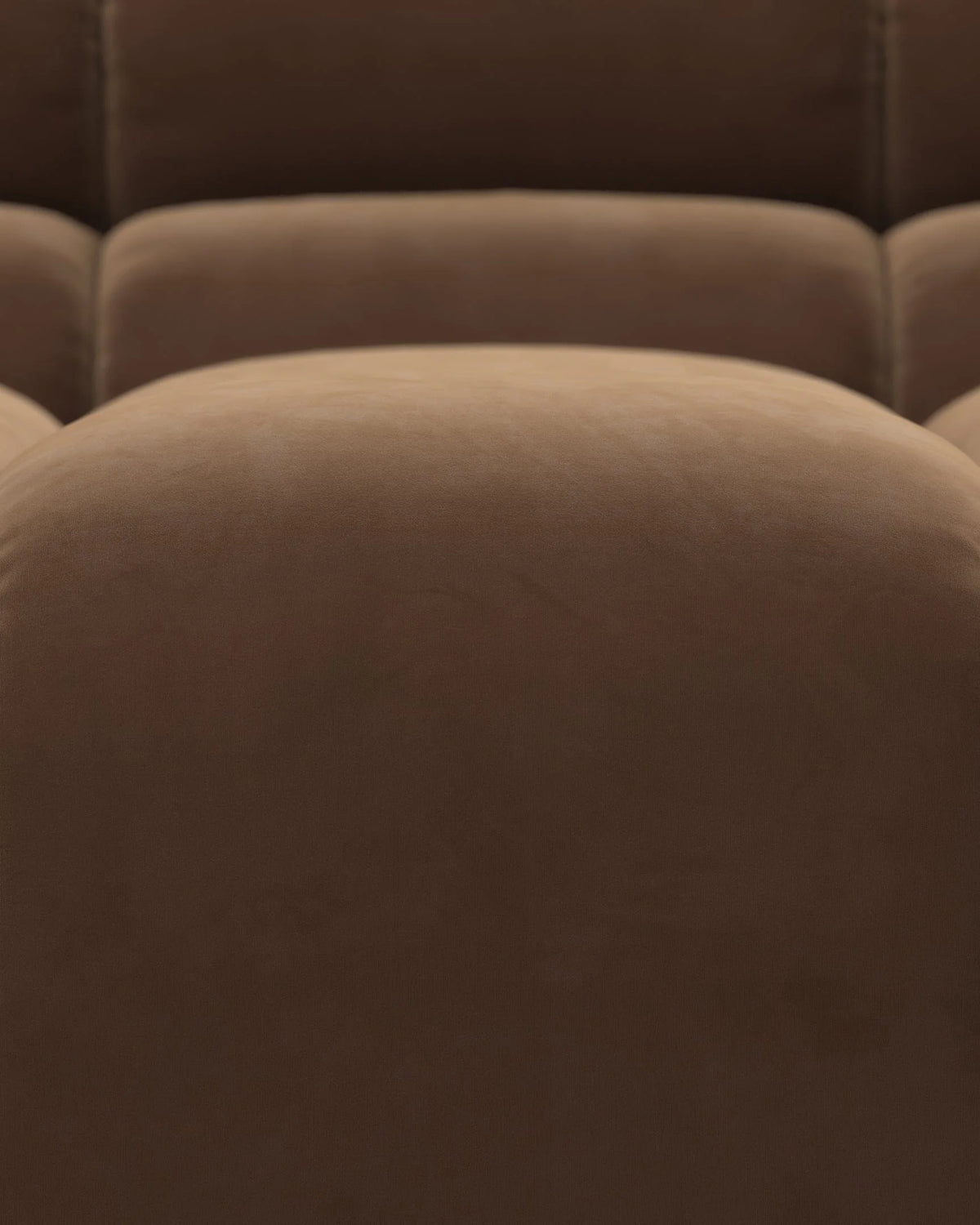 Tuft 05™ xl left-arm module | channel tufting - modules 05 | modular sofa element | madorne
