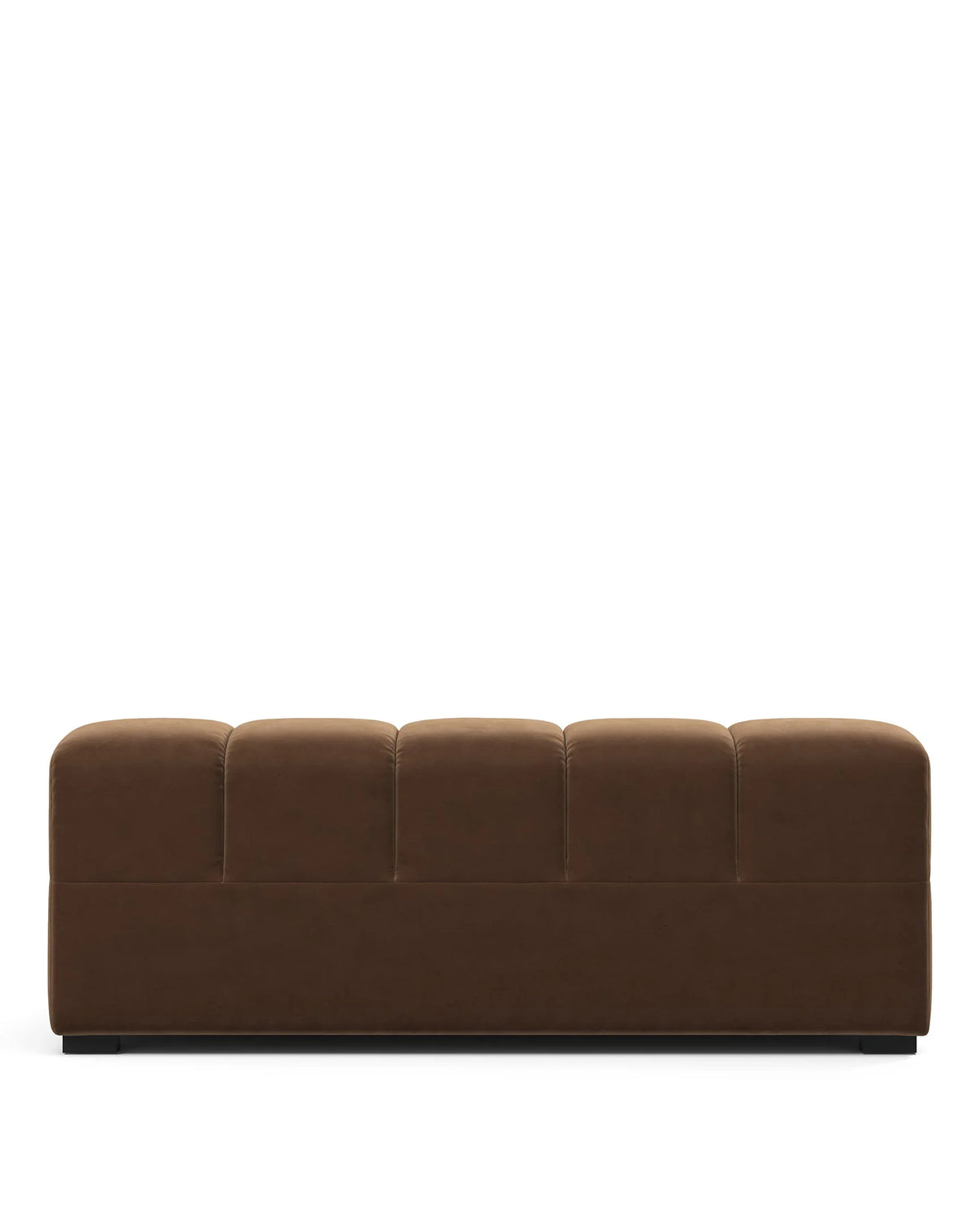 Tuft 05™ xl left-arm module | channel tufting - modules 05 | modular sofa element | madorne