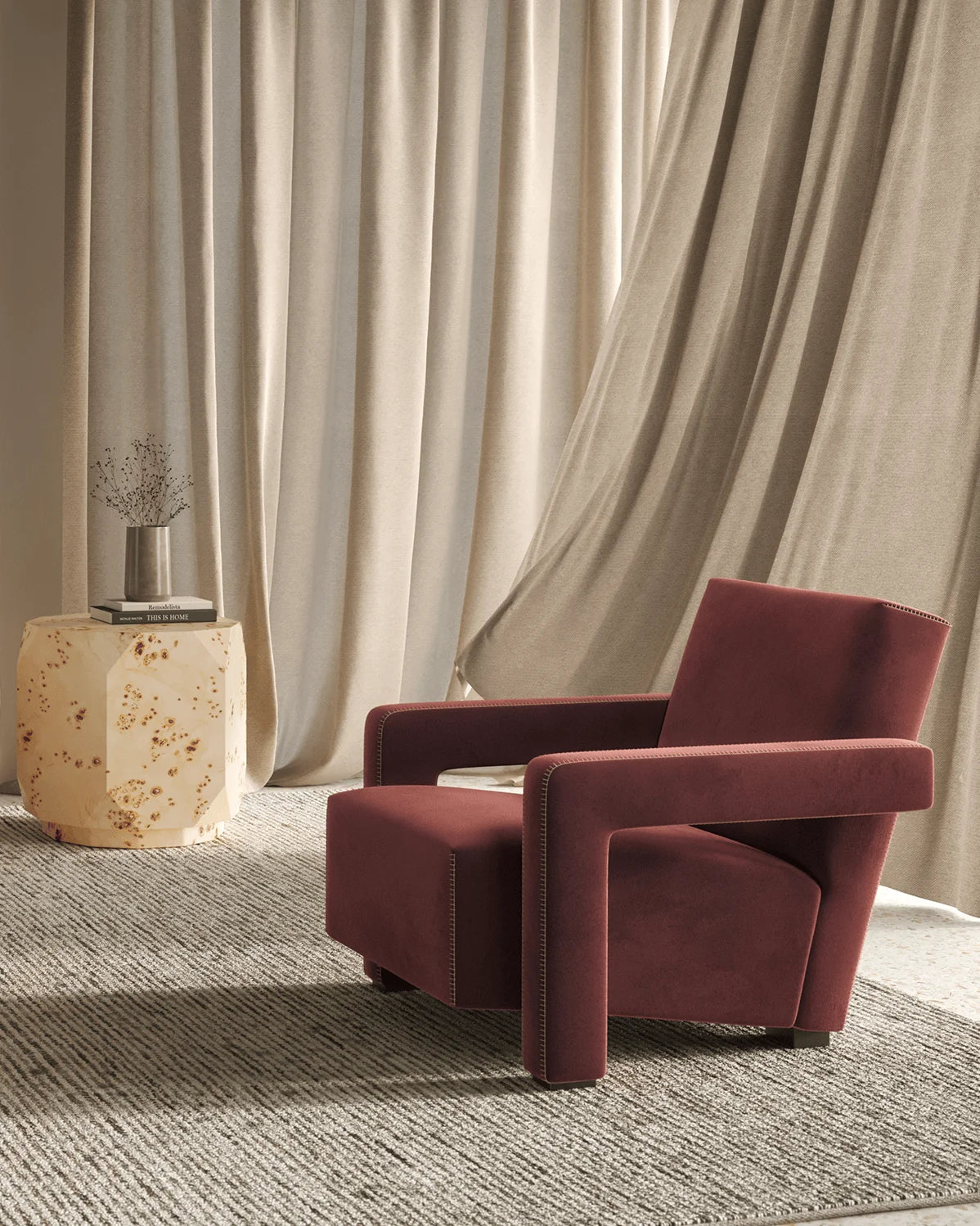 Utra 35™ lounge chair | geometric arms - chairs 35 | madorne