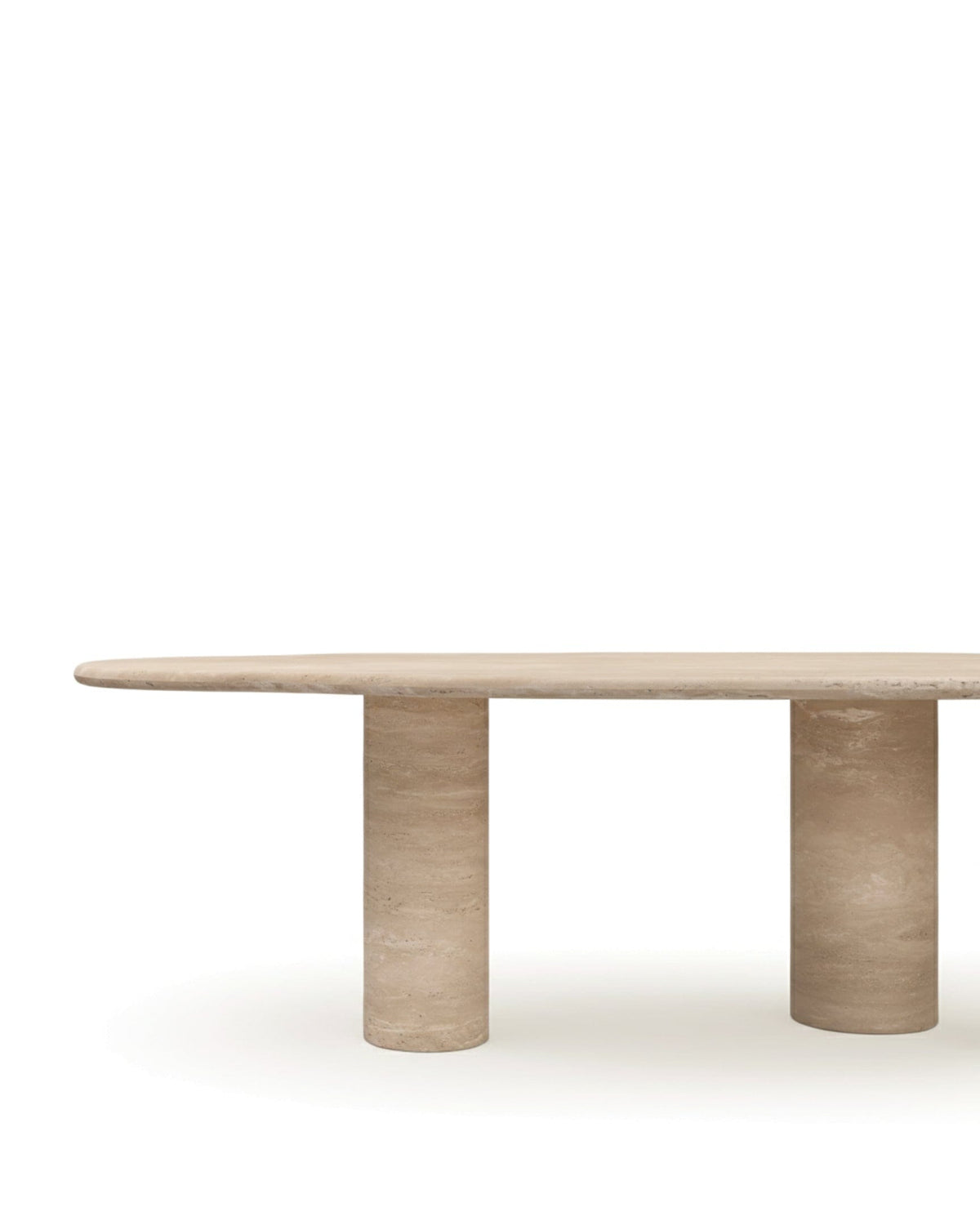 Vena Organic™ Dining Table | Travertine