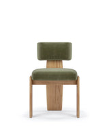 Vevia™ side chair | lustrous velvet - dining chairs vevia | modern | madorne