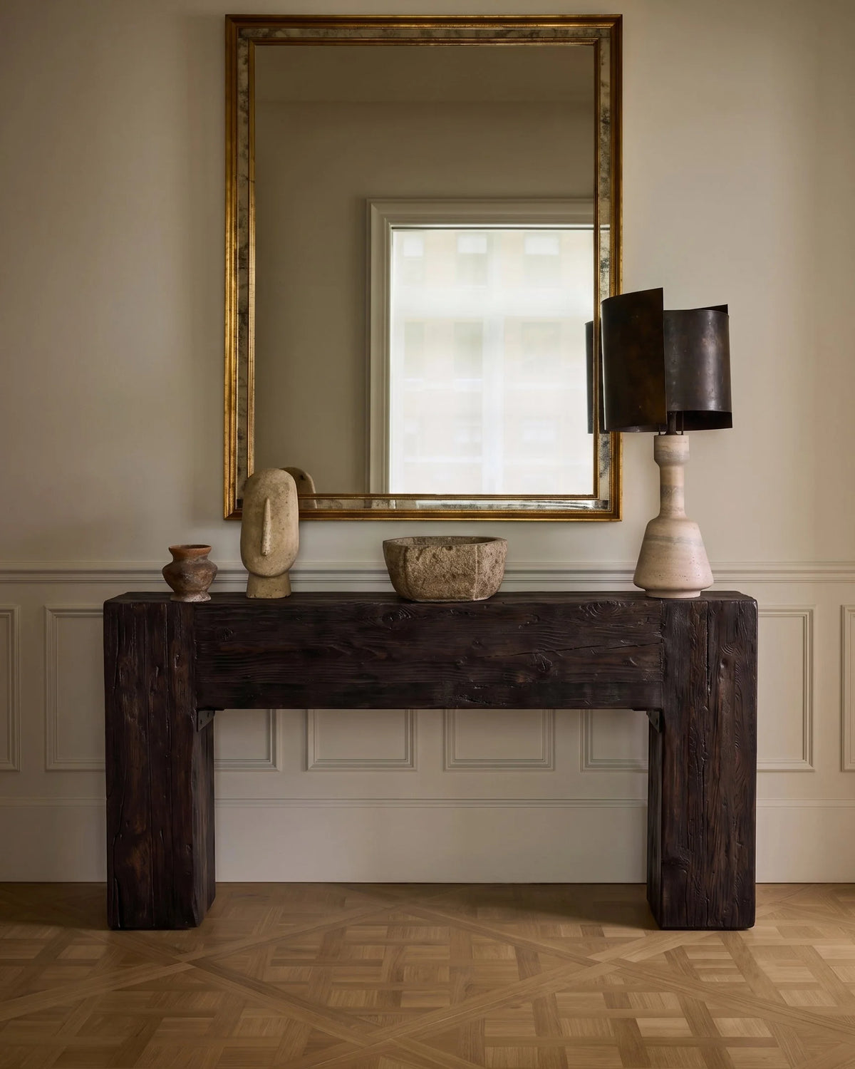 Wabi line™ console table | black-stained ash - tables line | furniture design | madorne