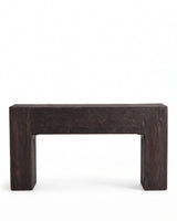 Wabi line™ console table | black-stained ash - tables line | furniture design | madorne