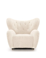 Weary 35™ chair | natural luxe sheepskin - lounge - chairs 35 | modern | madorne