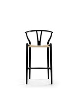 Wisp 49™ bar stool | woven cord seat - black - & counter stools 49 | designer or | madorne