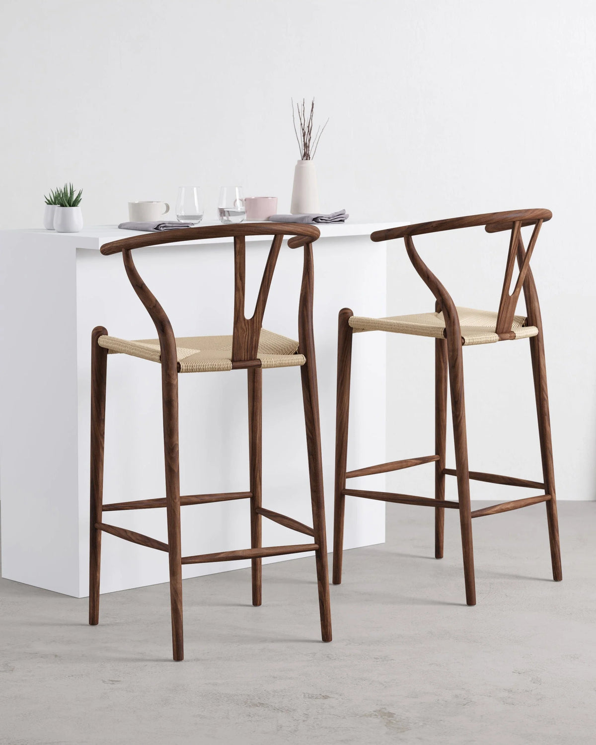 Wisp 49™ bar stool | woven cord seat - & counter stools 49 | designer or | madorne