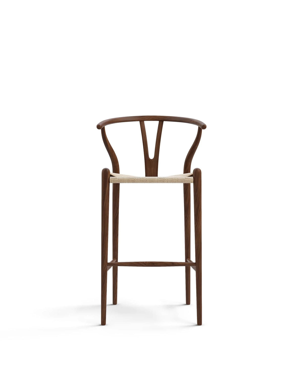 Wisp 49™ bar stool | woven cord seat - light walnut - & counter stools 49 | designer or | madorne
