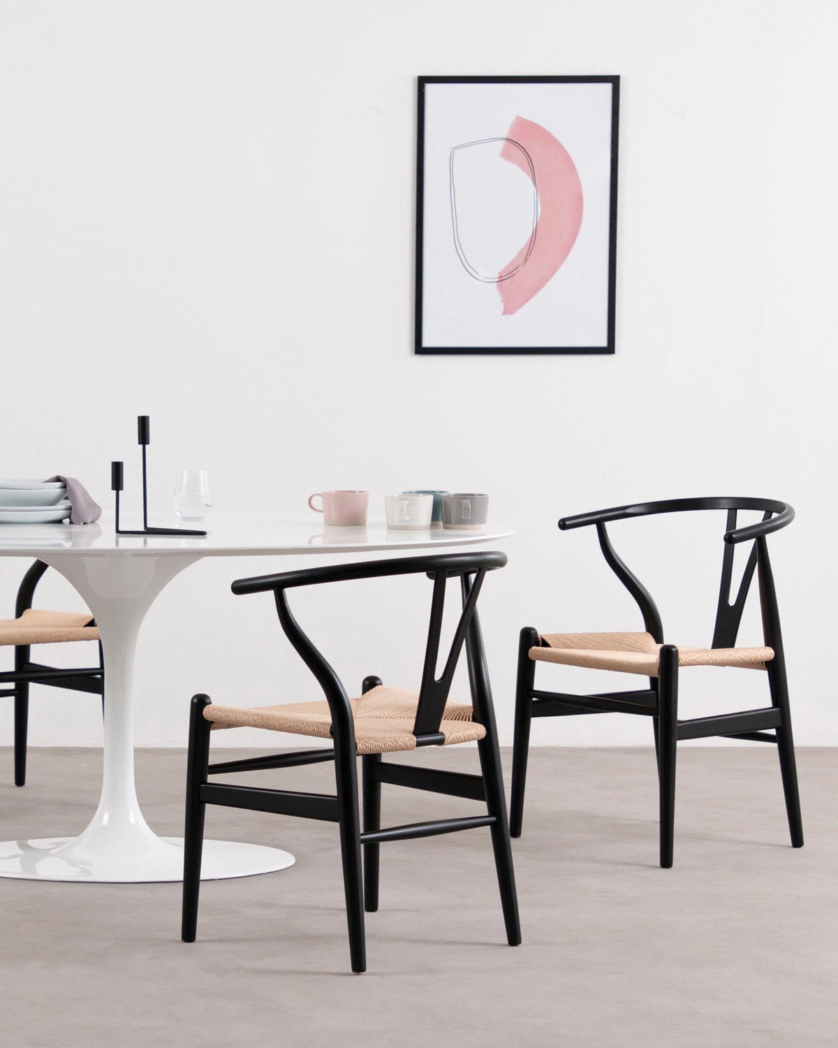Wisp 49™ dining chair | woven cord seat - chairs 49 | designer | madorne
