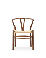 Wisp 49™ dining chair | woven cord seat - light walnut - chairs 49 | designer | madorne