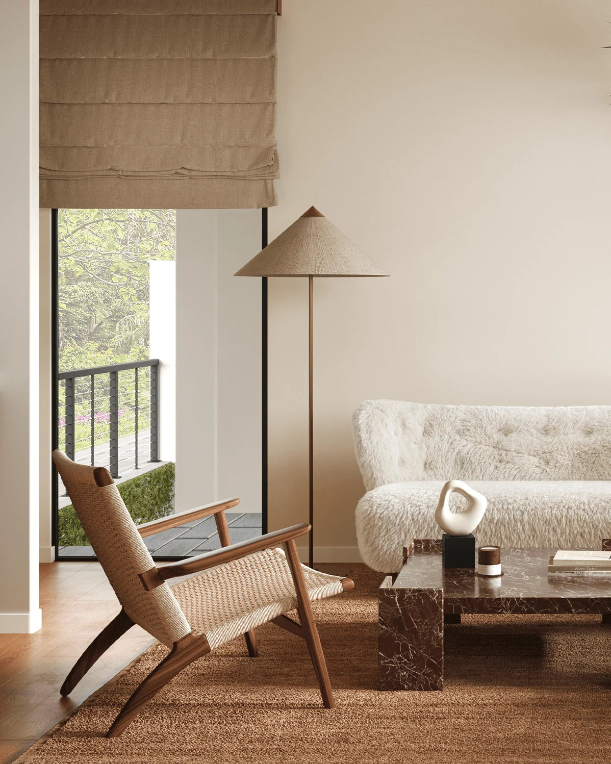 Wisp 50™ easy chair | woven paper cord - lounge chairs 50 | modern | madorne