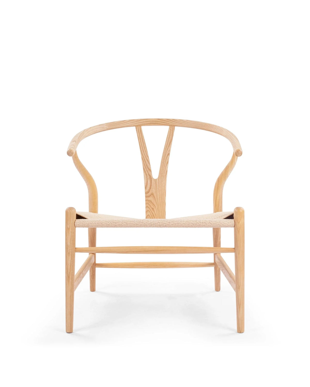 Wisp 50™ lounge chair | woven paper cord - ash - chairs 50 | madorne